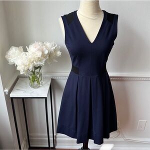 1 WEEK SALE ONLY :Rebecca Taylor A-line Ponte Knit Dress with Pockets